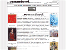 Tablet Screenshot of comanducci.it